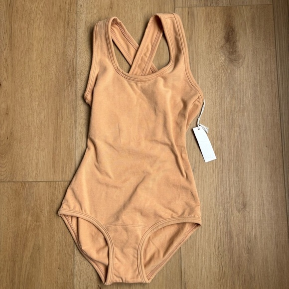 ARQ Tops - NWT ARQ Cleo Leo Nude Bodysuit